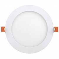 Светильник ДВО 1608 белый круг LED 18Вт 6500 IP20 | код. LDVO0-1608-1-18-6500-K01 |  IEK